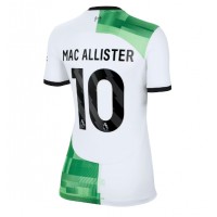 Fotbalové Dres Liverpool Alexis Mac Allister #10 Dámské Venkovní 2023-24 Krátký Rukáv